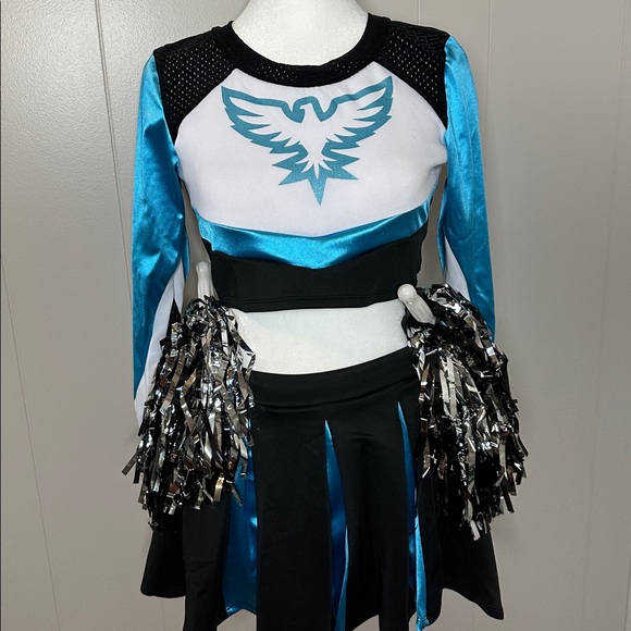 NWT Dolls Kill You're My Soulmate Maddy Cheerleader Costume - Picture 2 of 15